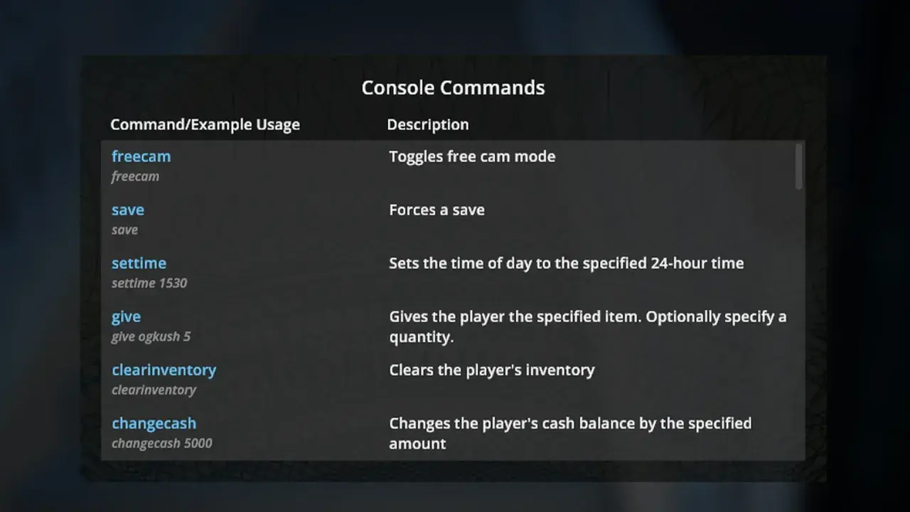 Lista komend konsoli do Anno 1800: freecam, save, settime, give, clearinventory, changecash.