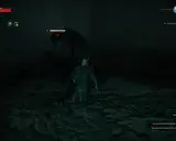 Geralt z Rivii walczy z Czartem, celując w niego mieczem Berengara.