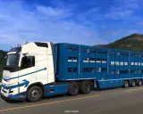 Nowy naczepa do przewozu zwierząt w grze ETS2. Aktualizacja wprowadza realistyczne detale i nowe możliwości transportowe.