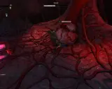 Geralt walczy z Dettlaffem w groteskowym, pulsującym wnętrzu. Jak pokonać Dettlaffa? Trzeba uważać na jego ataki i wykorzystać słabości.