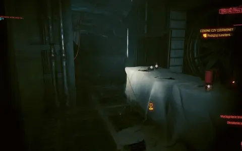 Mroczne tunele w stylu cyberpunk. Wybór między czarne czy czerwone? Podążaj tunelami, by odkryć tajemnicę.