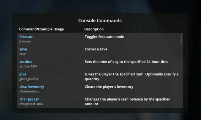 Lista komend konsoli do Anno 1800: freecam, save, settime, give, clearinventory, changecash.
