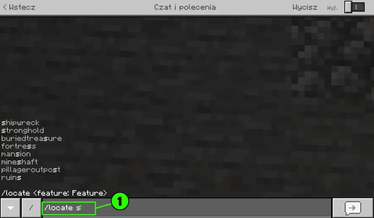 Wpisujesz kody do Minecraft, by znaleźć stronghold, mansion lub inne struktury.