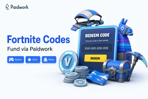 Kody Fortnite do zdobycia przez Paidwork. Wirtualne przedmioty, skrzynia, kilof i lama czekają!